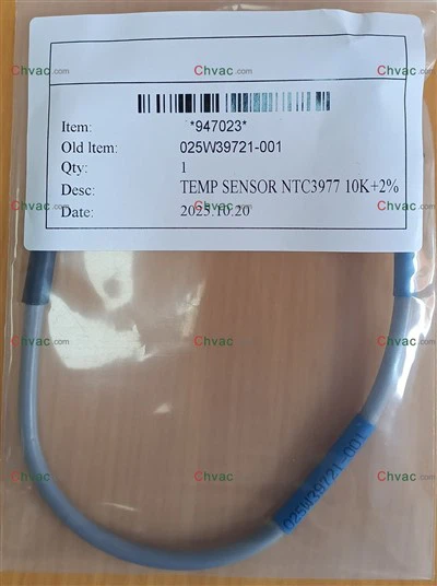 York 025W39721-100 센서 방전